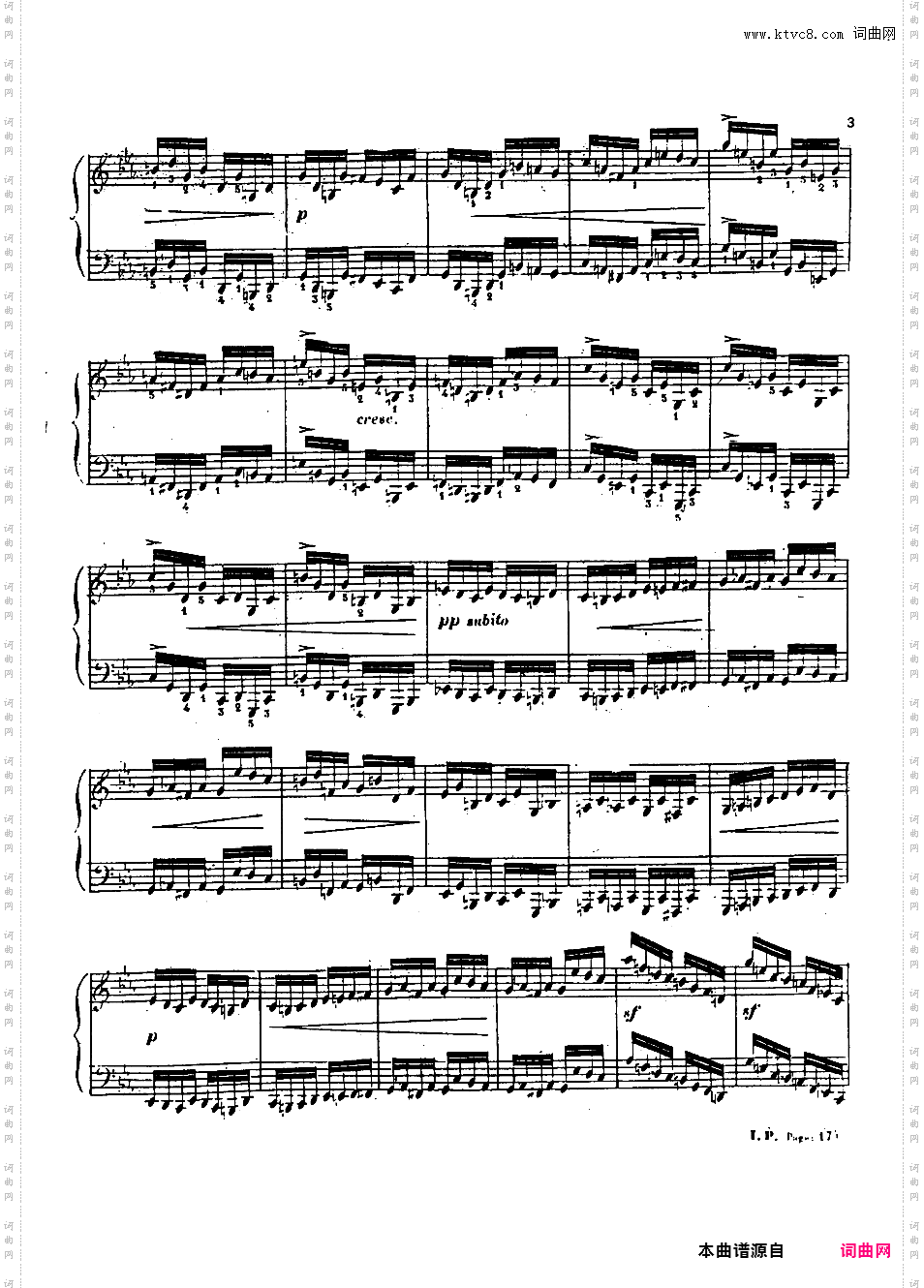 3首华丽练习曲 3 Grandes Etudes Op·76