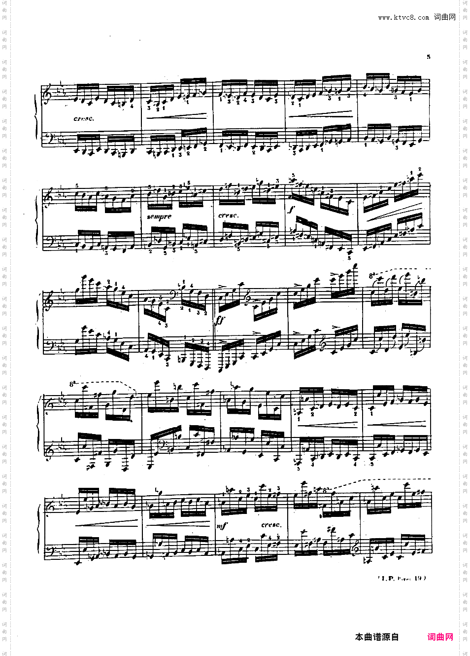 3首华丽练习曲 3 Grandes Etudes Op·76