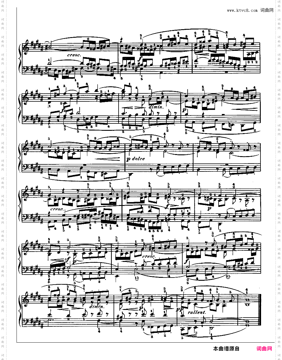 《平均律钢琴曲集第一卷》The Well Tempered ClavierPrelude & Fugue 18