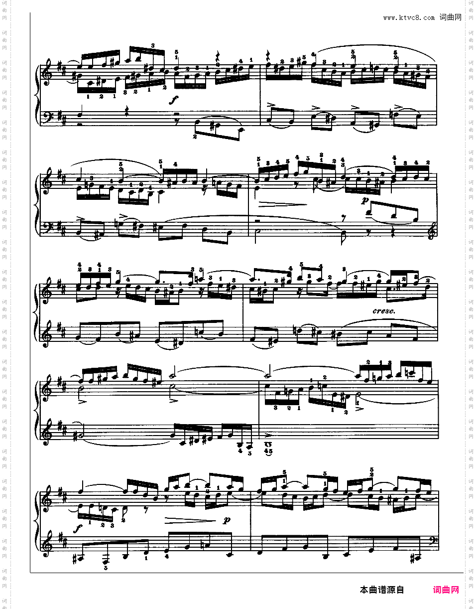 《平均律钢琴曲集第一卷》The Well Tempered ClavierPrelude & Fugue 24