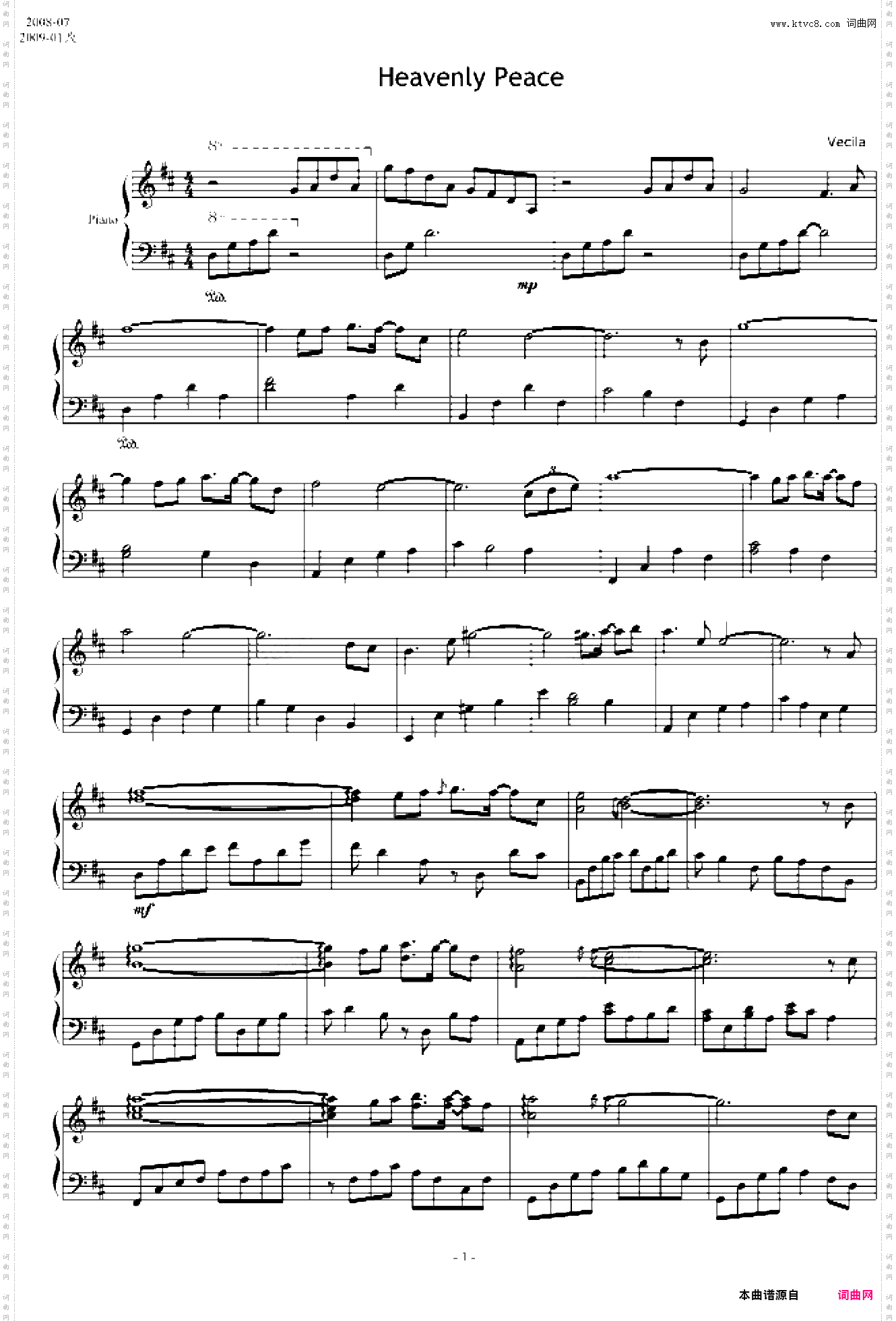 Heavenly Peace天堂的宁静