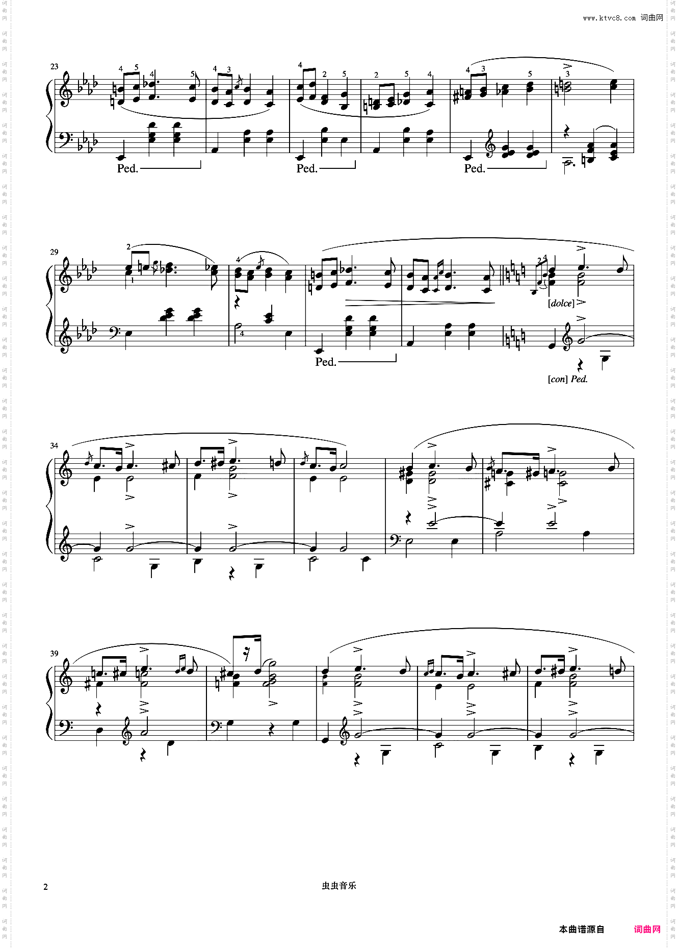 6级 C大调玛祖卡舞曲《英皇钢琴考级曲目2015-2016》