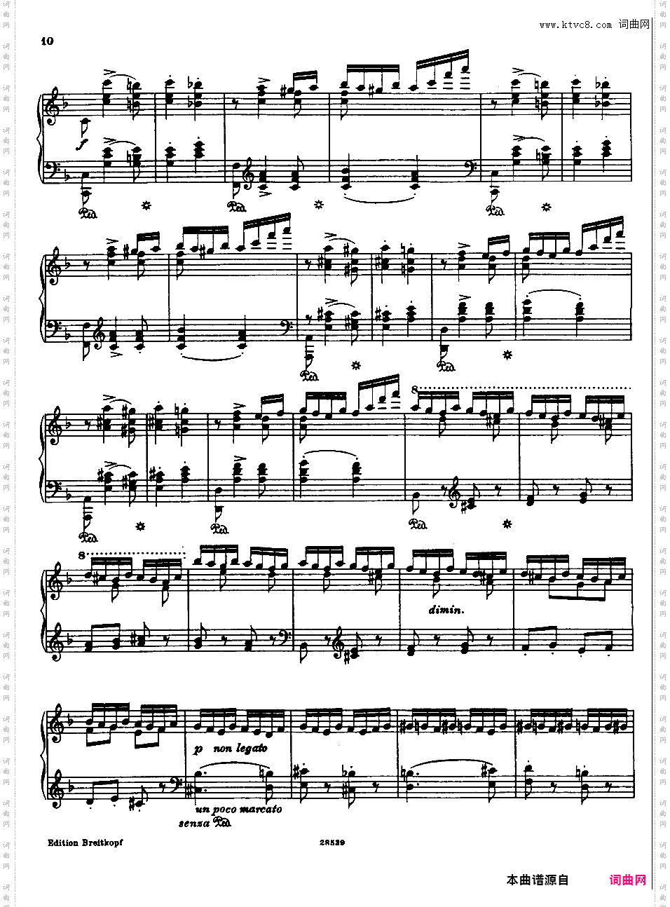 ------改编李斯特作品集------Liszt-Busoni Hungarian Rhapsody #19