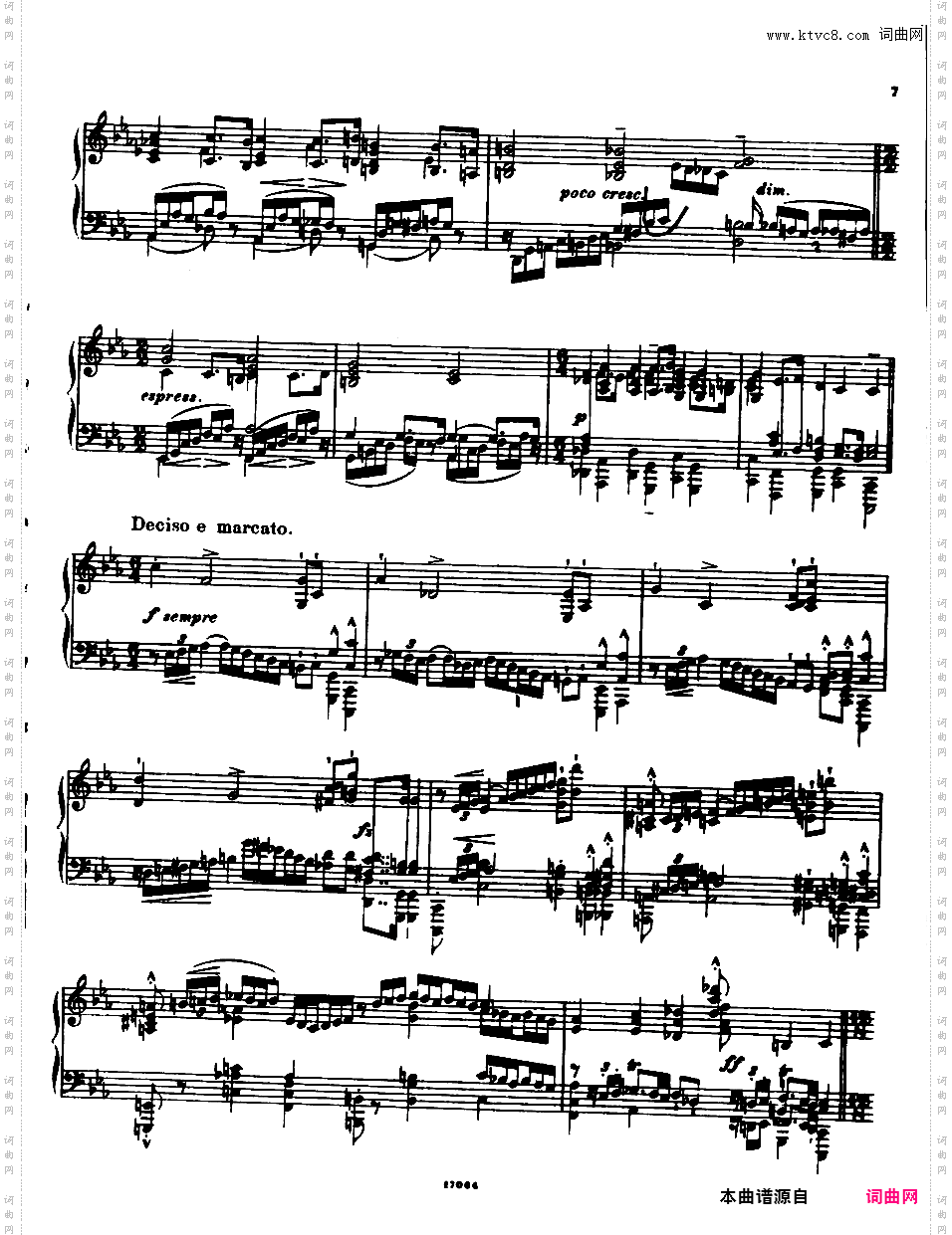 根据肖邦前奏曲而作的变奏曲与赋格Variations and Fugue on Chopin's prelude in c minor op22