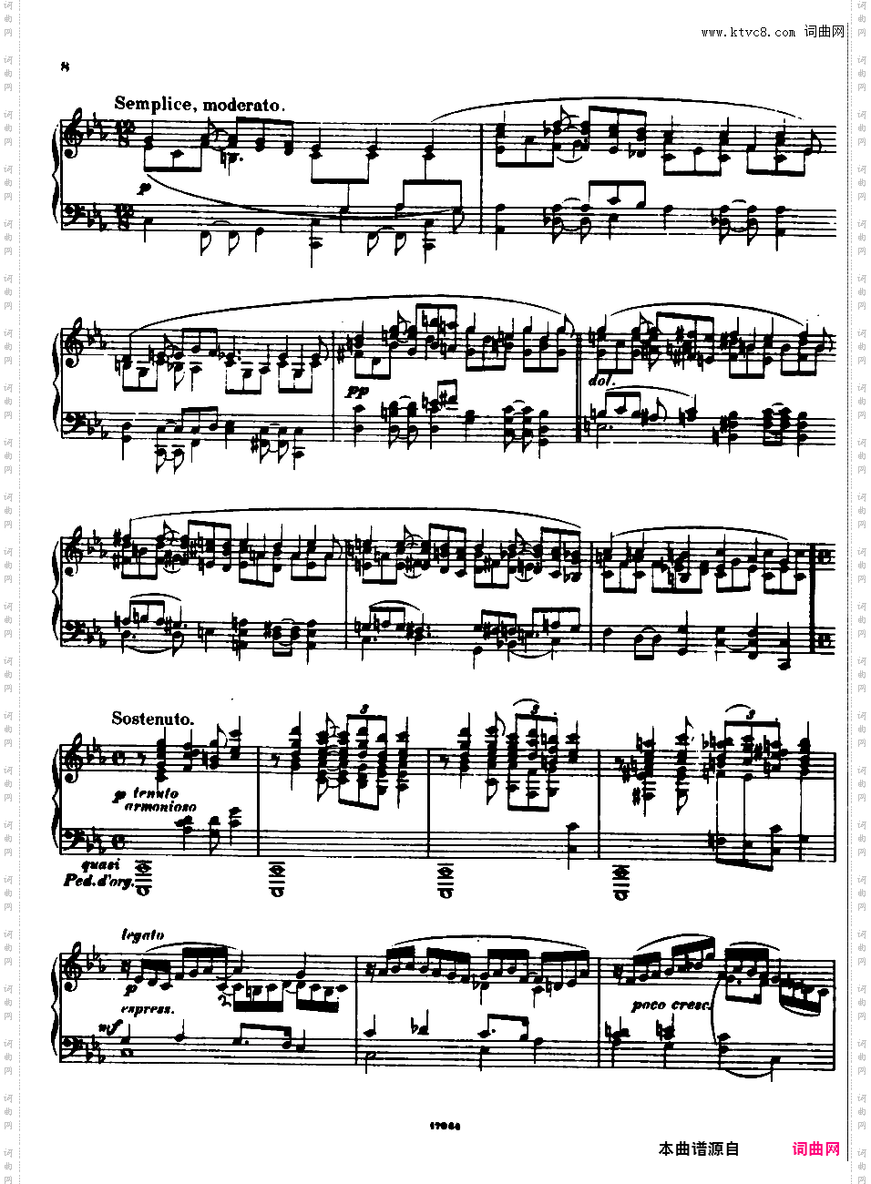 根据肖邦前奏曲而作的变奏曲与赋格Variations and Fugue on Chopin's prelude in c minor op22