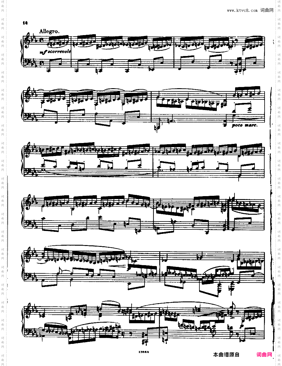根据肖邦前奏曲而作的变奏曲与赋格Variations and Fugue on Chopin's prelude in c minor op22