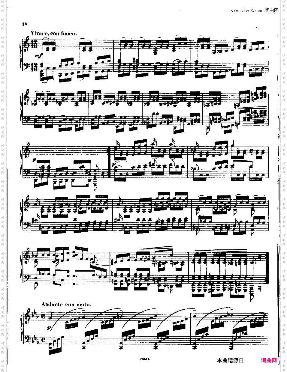 根据肖邦前奏曲而作的变奏曲与赋格Variations and Fugue on Chopin's prelude in c minor op22