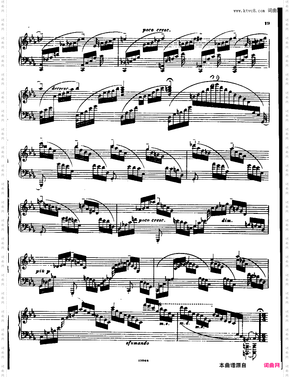 根据肖邦前奏曲而作的变奏曲与赋格Variations and Fugue on Chopin's prelude in c minor op22