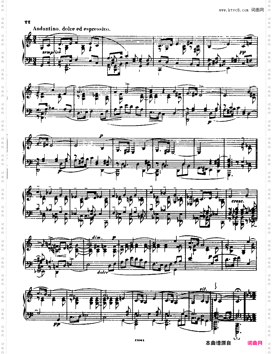 根据肖邦前奏曲而作的变奏曲与赋格Variations and Fugue on Chopin's prelude in c minor op22