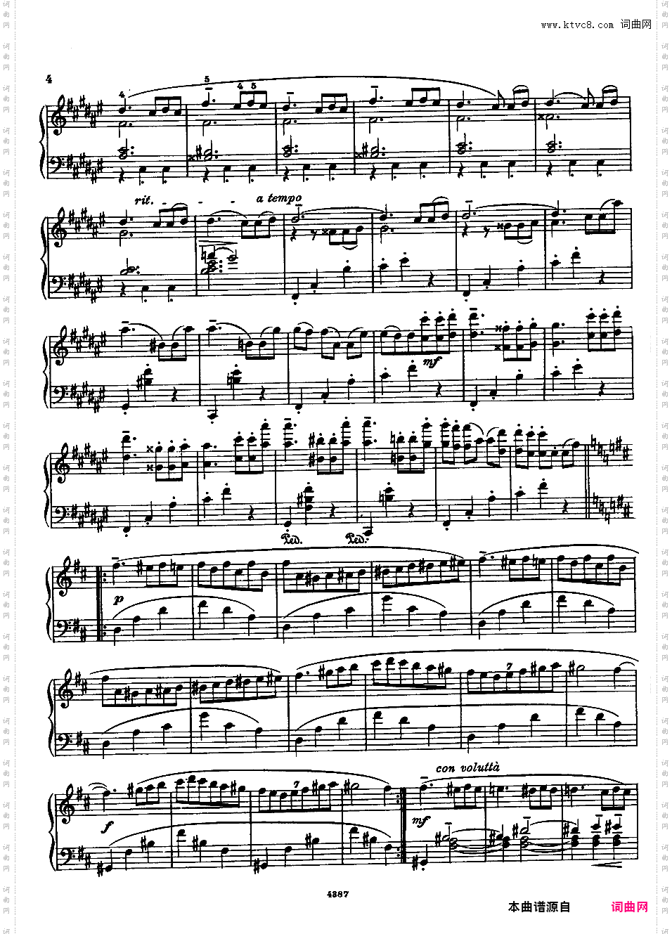 3首圆舞曲 Trois Valses Op·27