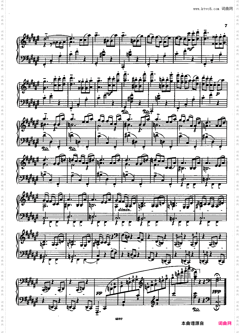 3首圆舞曲 Trois Valses Op·27