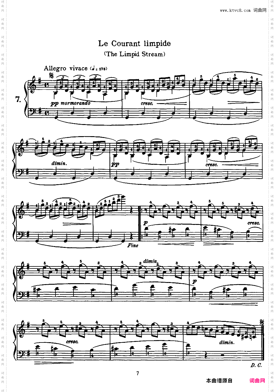 25首钢琴进阶练习曲 25 Easy and Progressive Studies Op·100