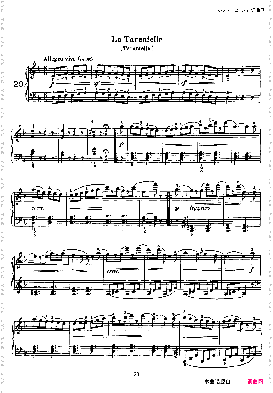 25首钢琴进阶练习曲 25 Easy and Progressive Studies Op·100