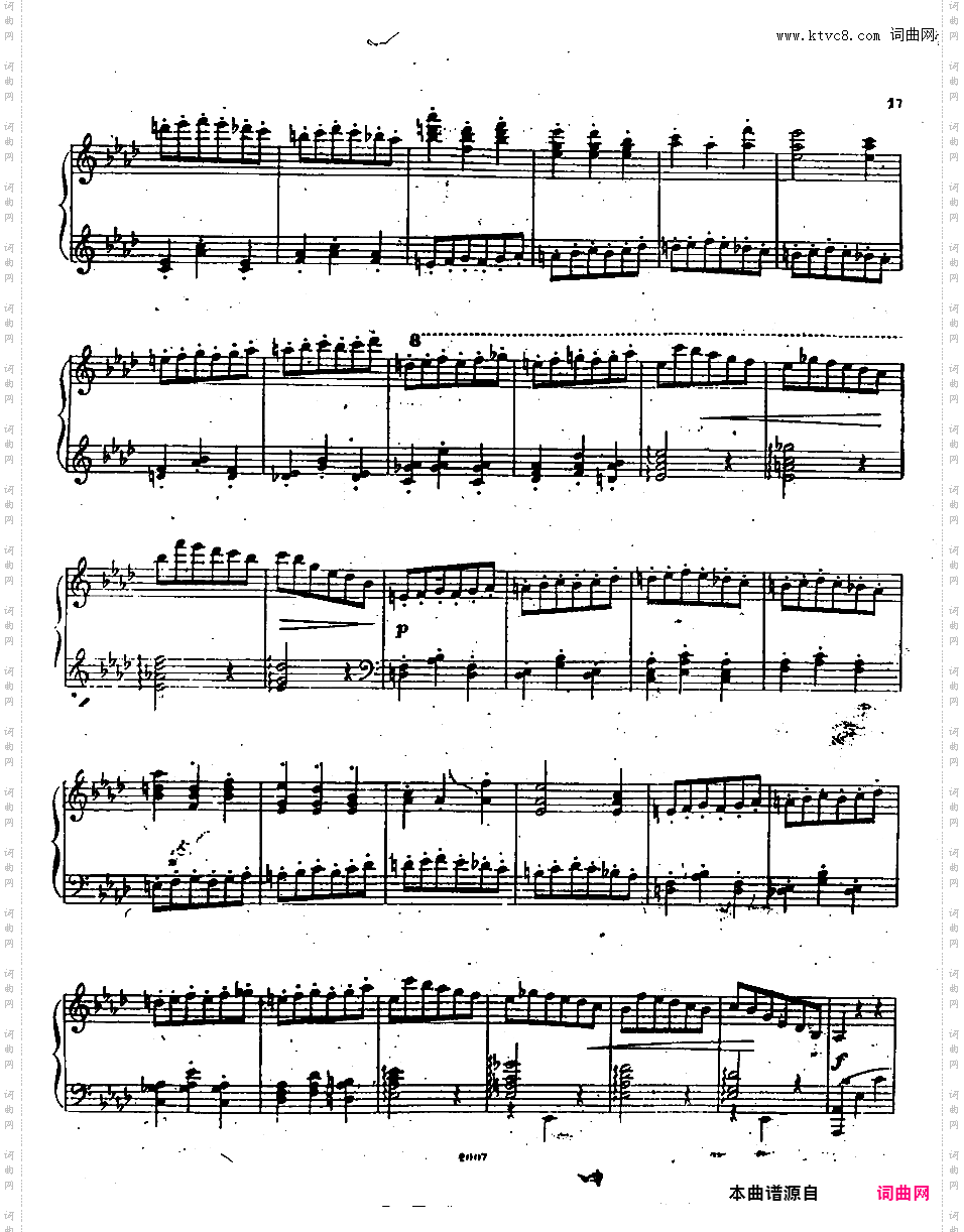 随想圆舞曲 Valse Caprice Op·26