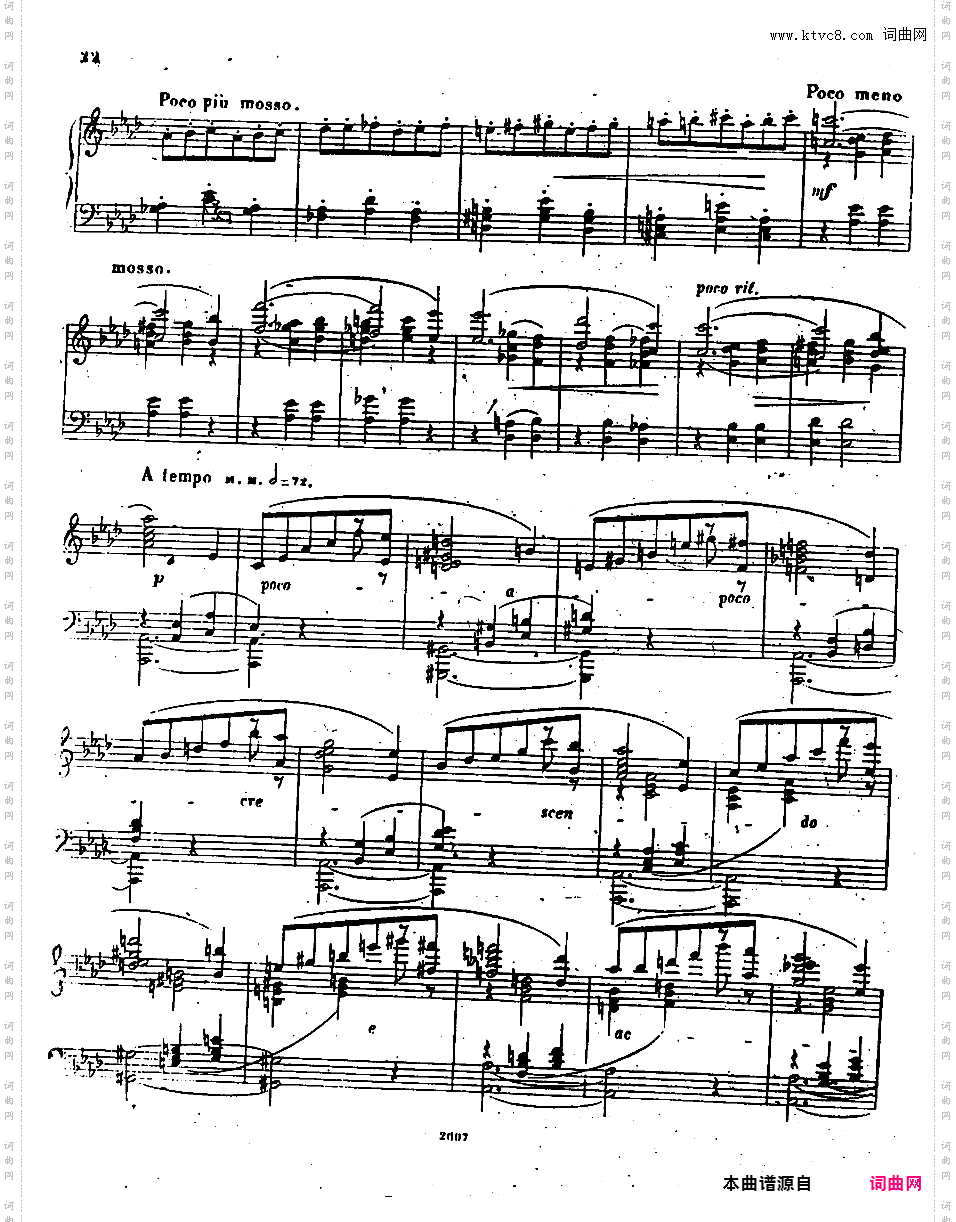 随想圆舞曲 Valse Caprice Op·26