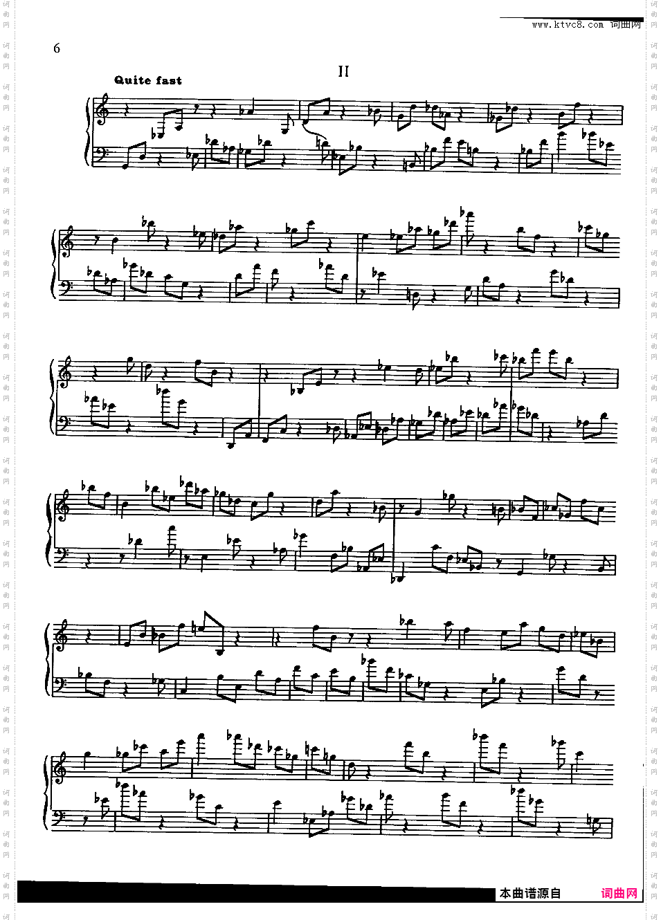 2首钢琴小品 Two Pieces for Piano