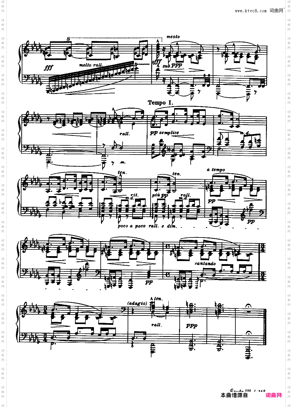 4首练习曲 Four Etudes Op·4