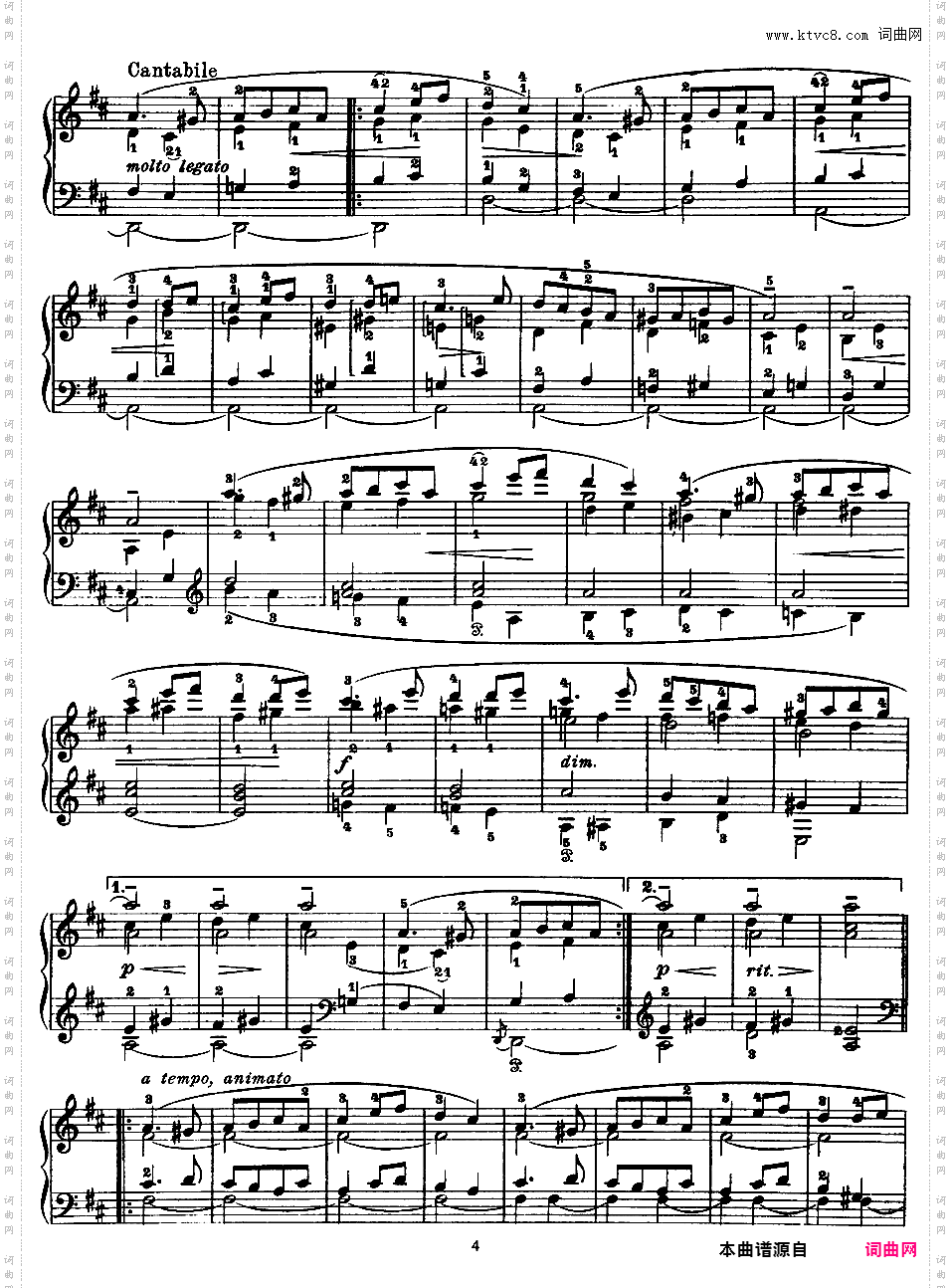 4首挪威舞曲 4 Norwegian Dances Op·35?Grieg op35 4 Norwegian Dances