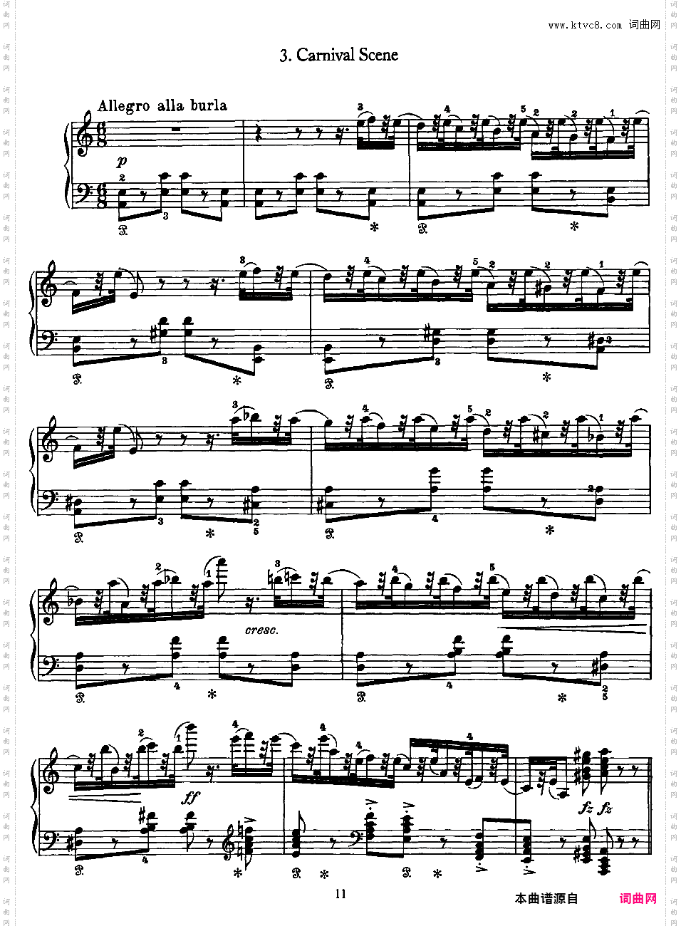 民间生活场景 Scenes of Country Life Op·19