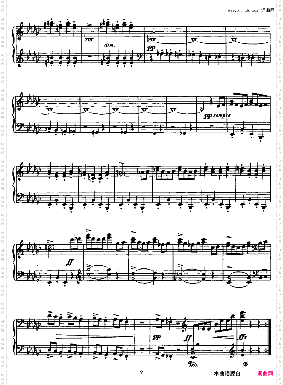 抒情小品集 Lyric Pieces 十卷Grieg op71 Lyric Pieces