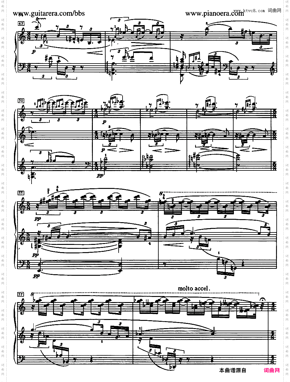 第九钢琴奏鸣曲“黑色**”Piano Sonata No·9