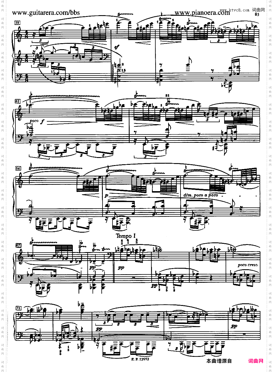 第九钢琴奏鸣曲“黑色**”Piano Sonata No·9