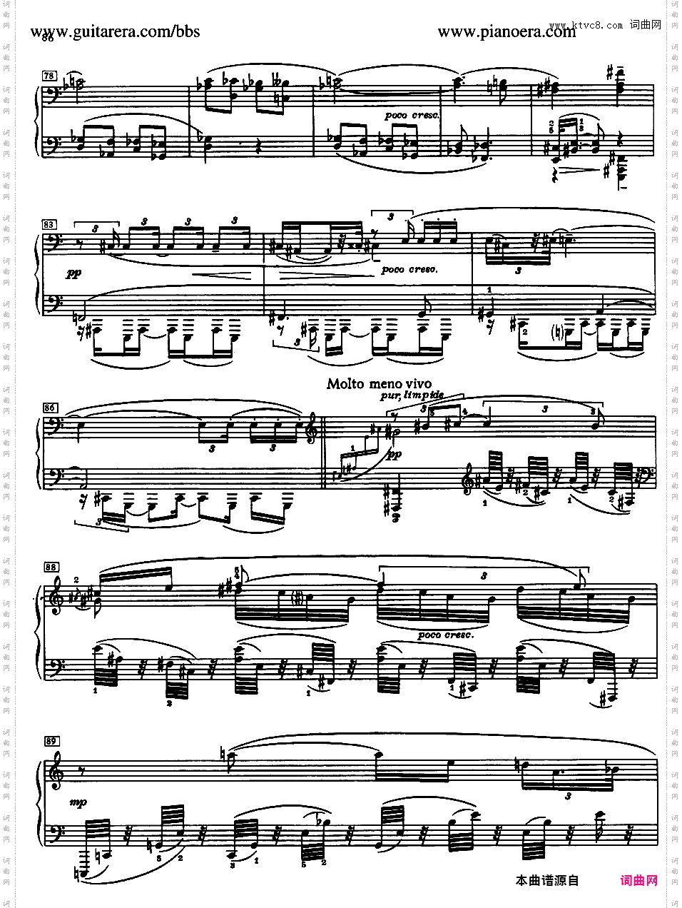 第九钢琴奏鸣曲“黑色**”Piano Sonata No·9