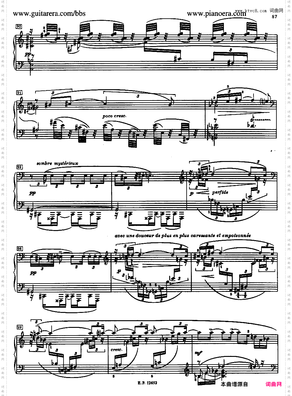 第九钢琴奏鸣曲“黑色**”Piano Sonata No·9