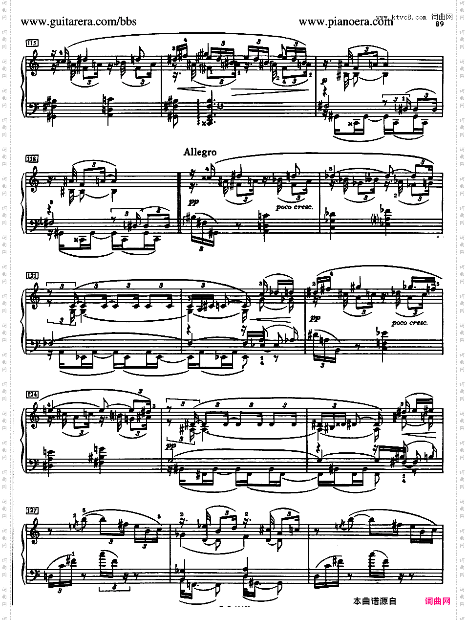 第九钢琴奏鸣曲“黑色**”Piano Sonata No·9