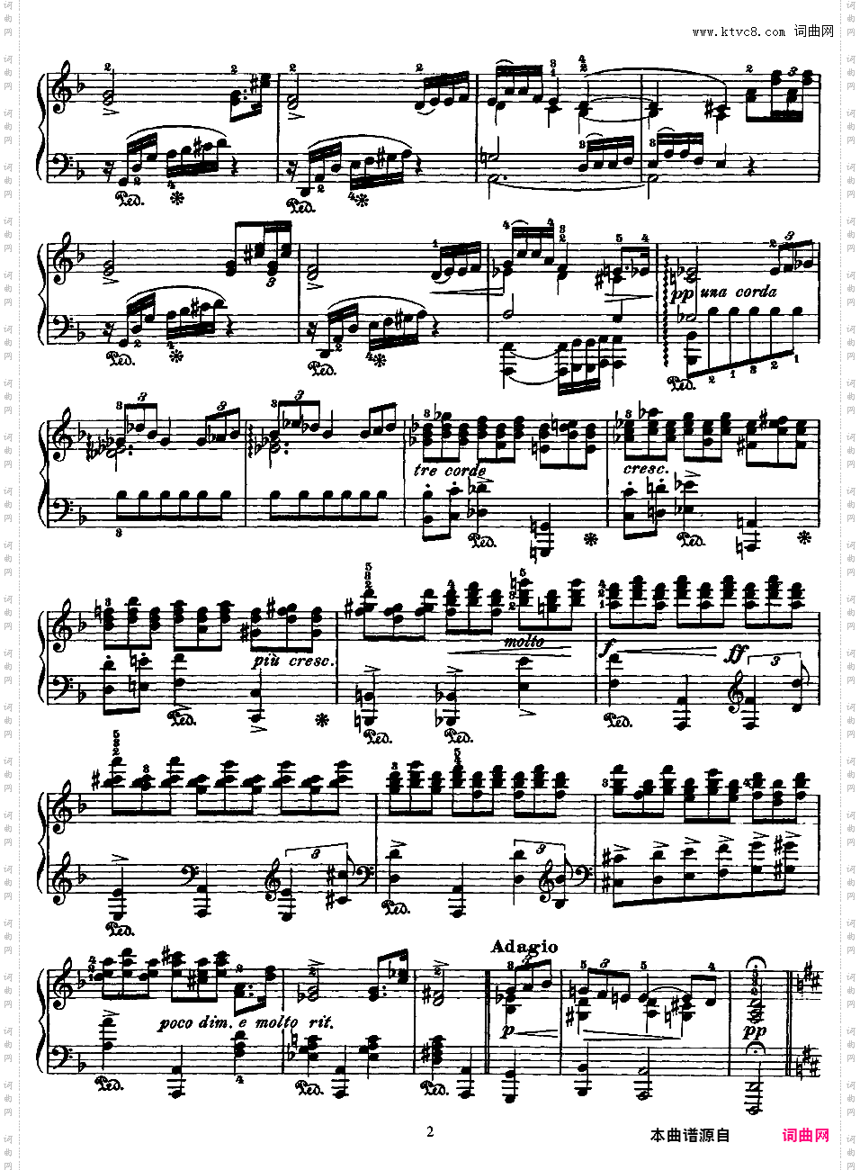 抒情小品集 Lyric Pieces 十卷Grieg op57 Lyric Pieces