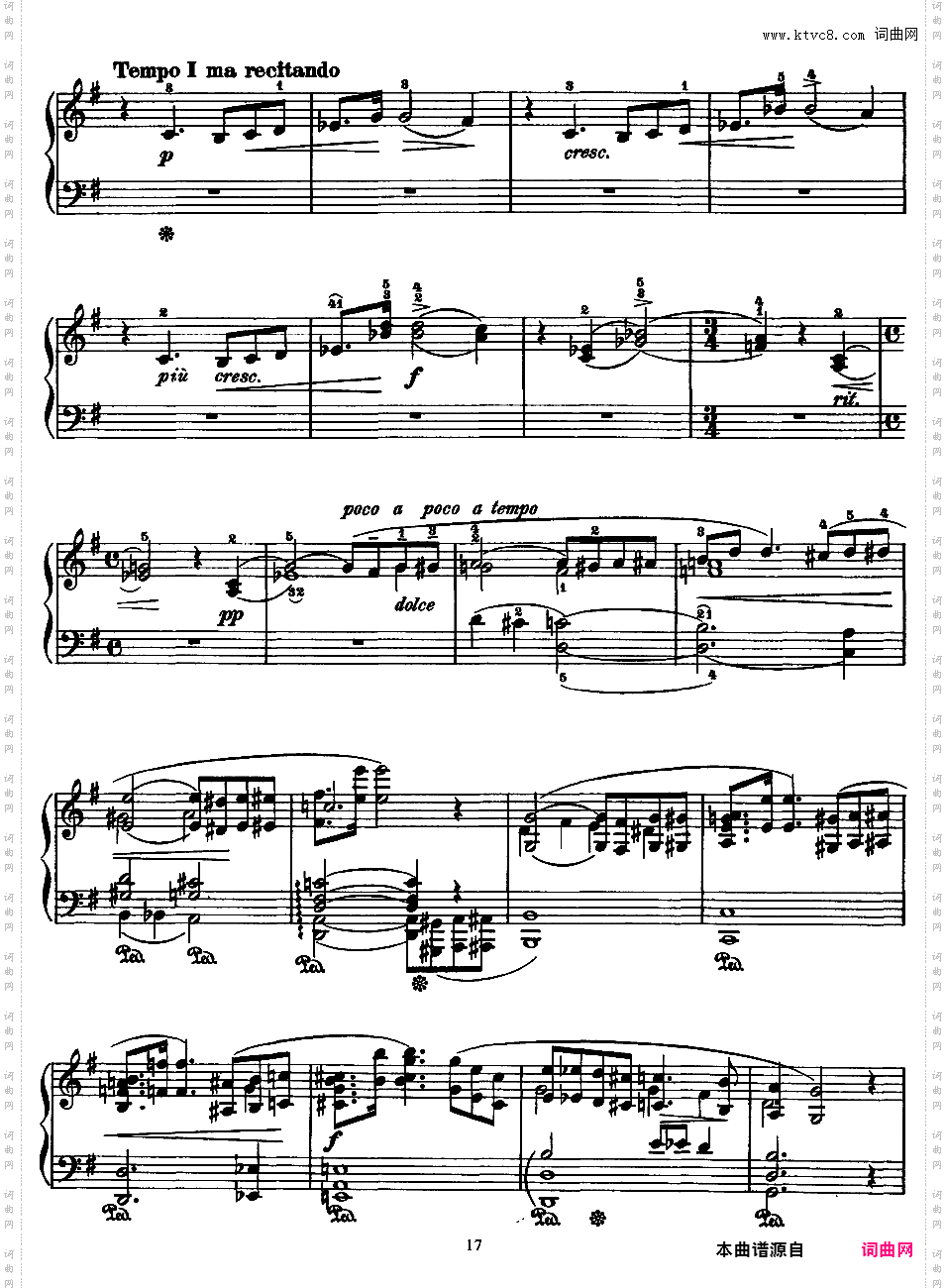 抒情小品集 Lyric Pieces 十卷Grieg op57 Lyric Pieces