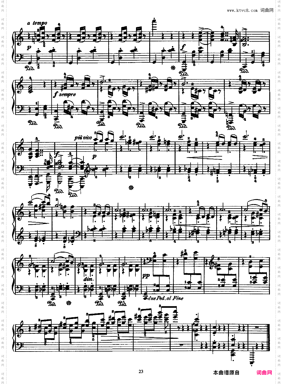抒情小品集 Lyric Pieces 十卷Grieg op57 Lyric Pieces