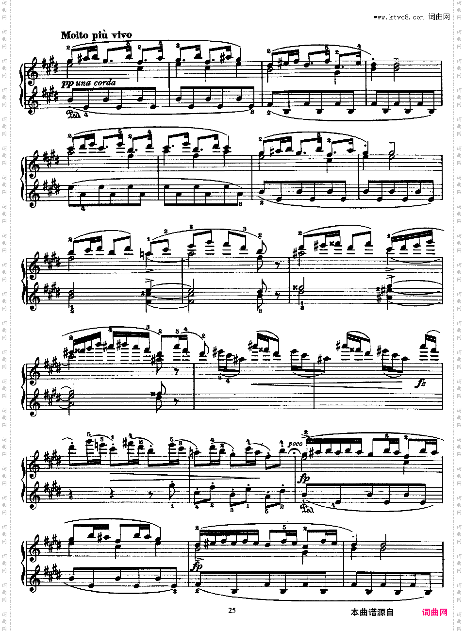 抒情小品集 Lyric Pieces 十卷Grieg op57 Lyric Pieces
