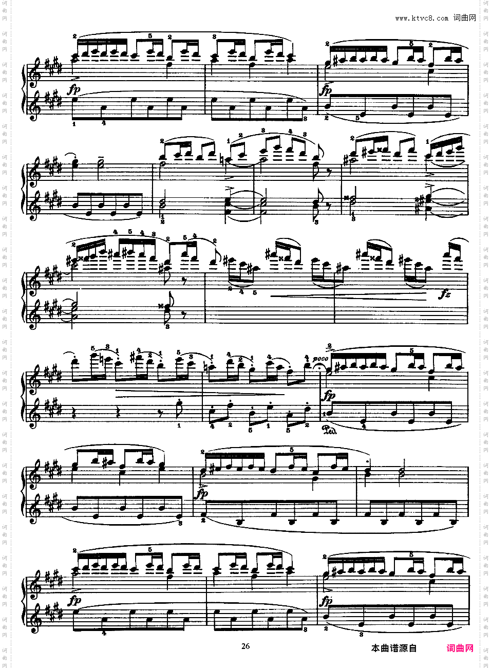 抒情小品集 Lyric Pieces 十卷Grieg op57 Lyric Pieces