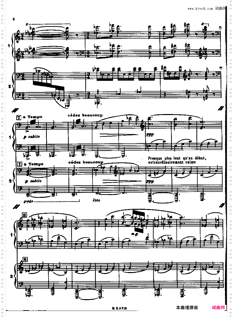 双钢琴奏鸣曲Sonata for Two Pianos