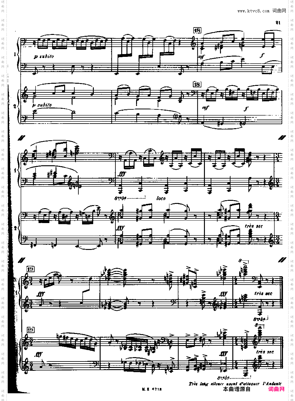 双钢琴奏鸣曲Sonata for Two Pianos