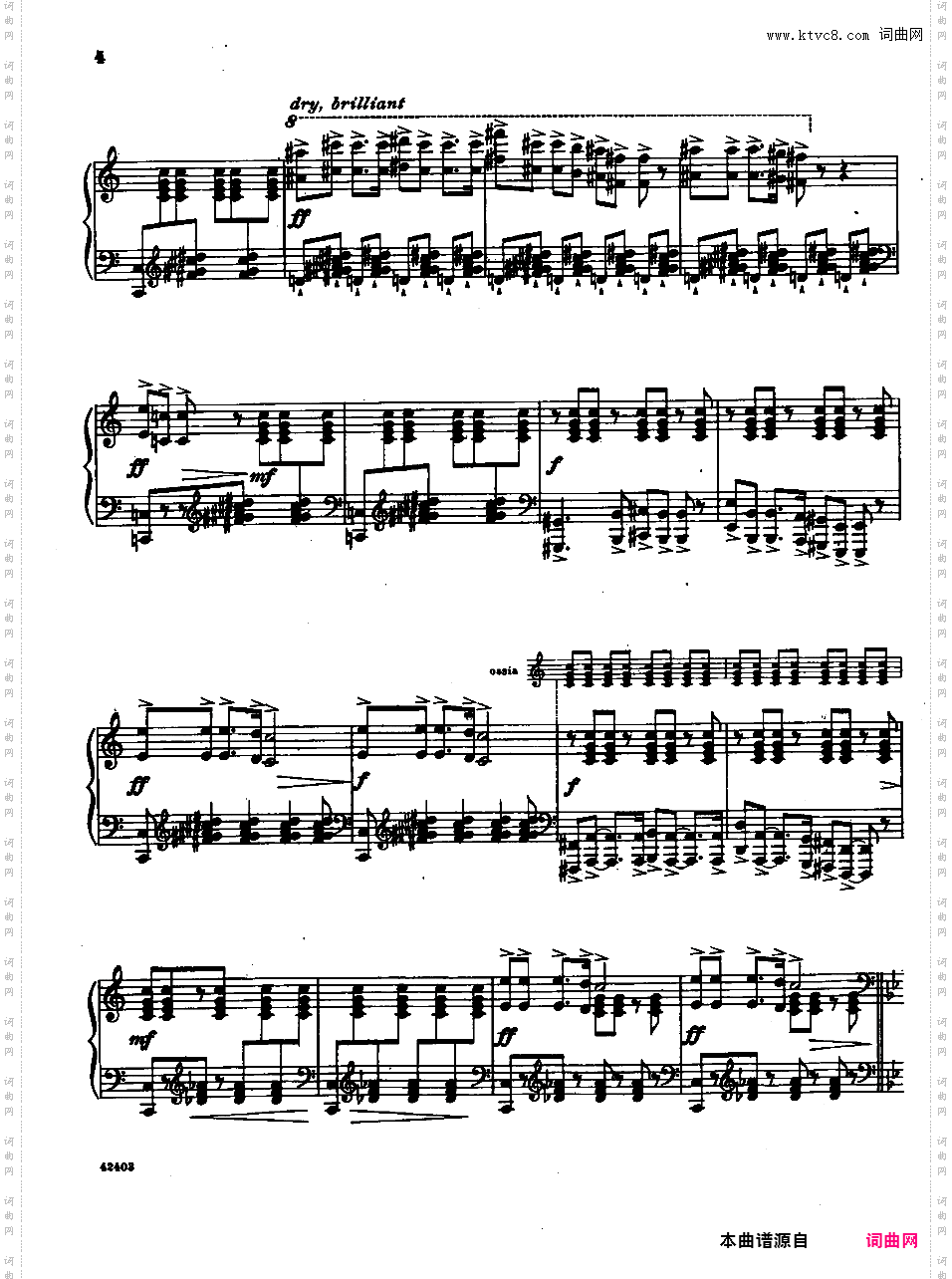 2首托卡塔 Two Toccatas