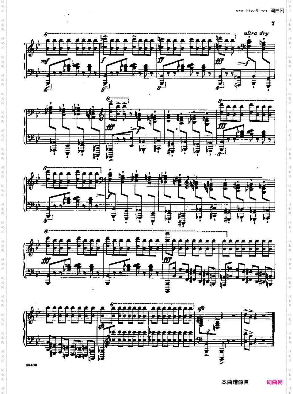 2首托卡塔 Two Toccatas