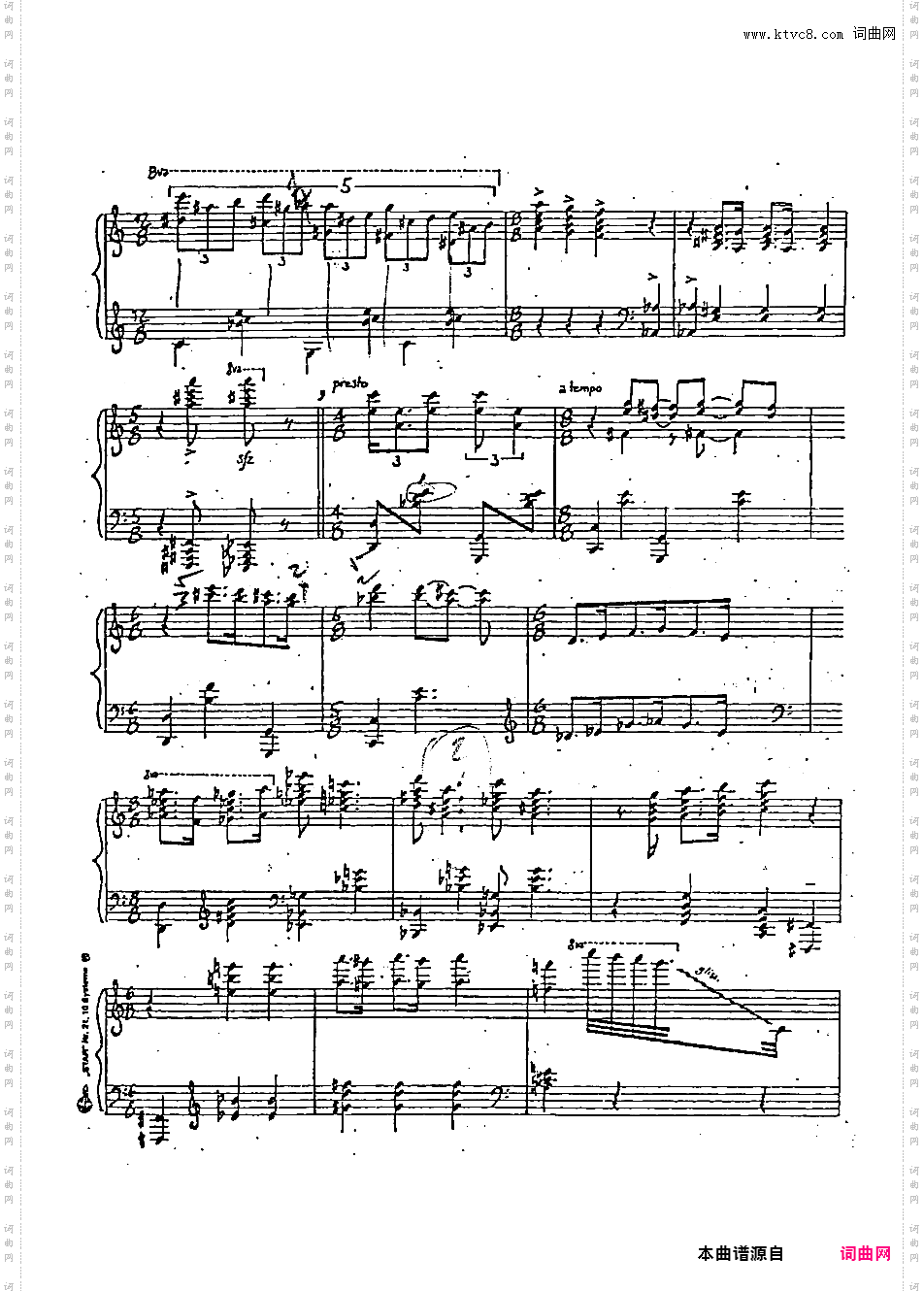 奏鸣曲“爵士”Jazz Sonata