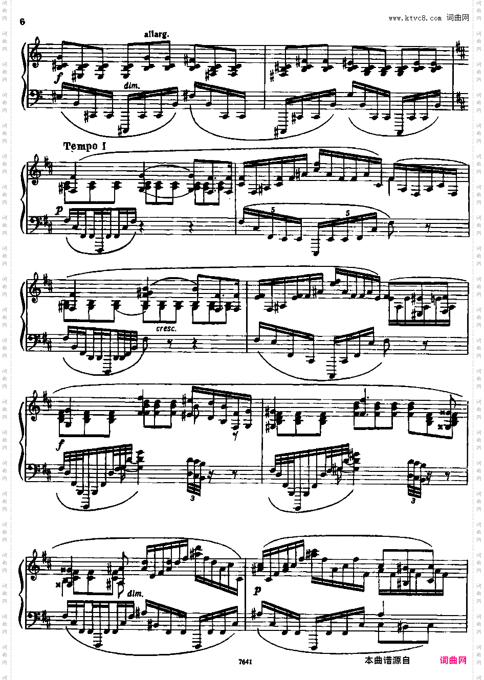 b小调幻想曲 Fantaisie in b Minor Op·28Scriabin op28 1900 Fantasy 版本二