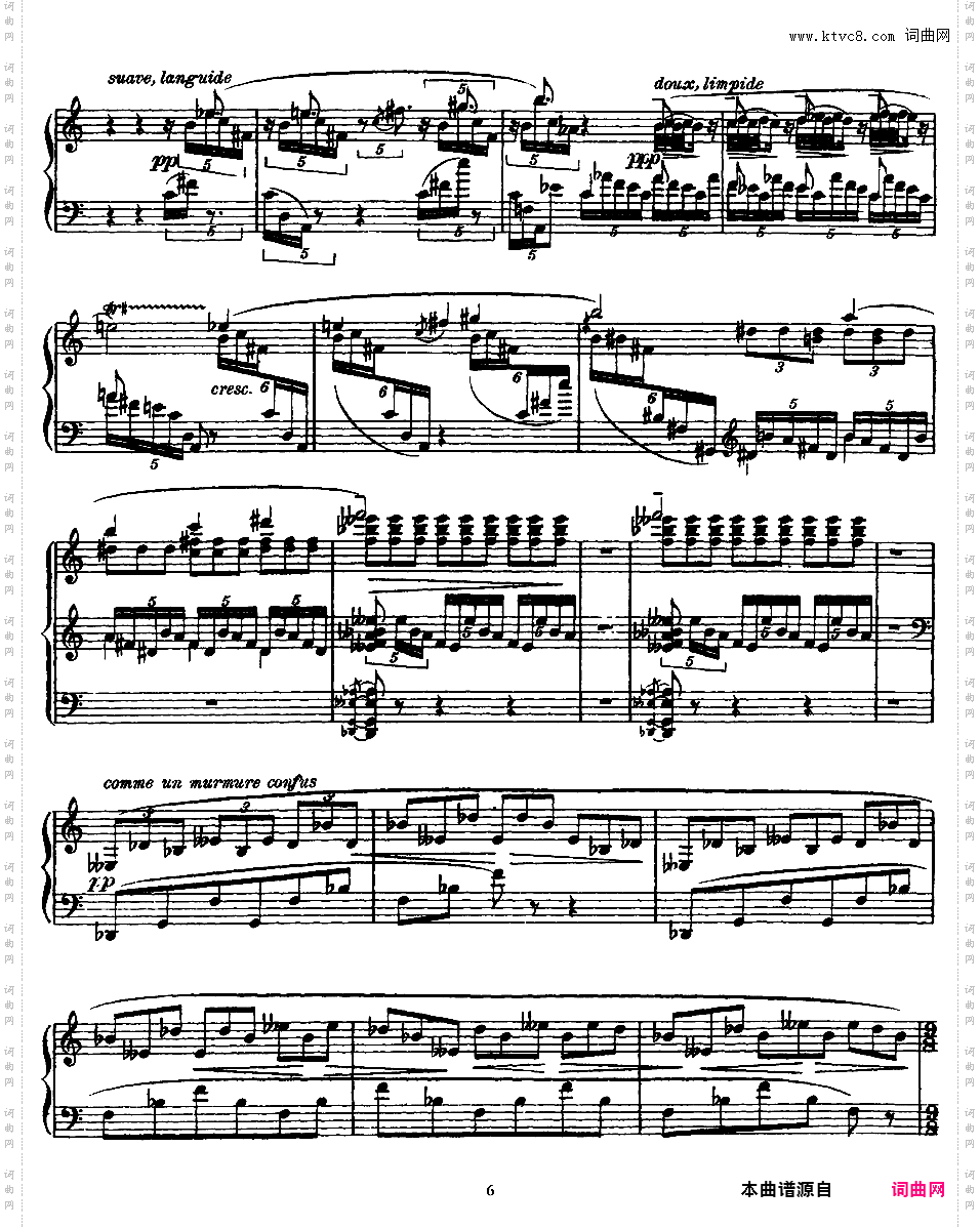 夜曲音诗 Poem Nocturne Op·61