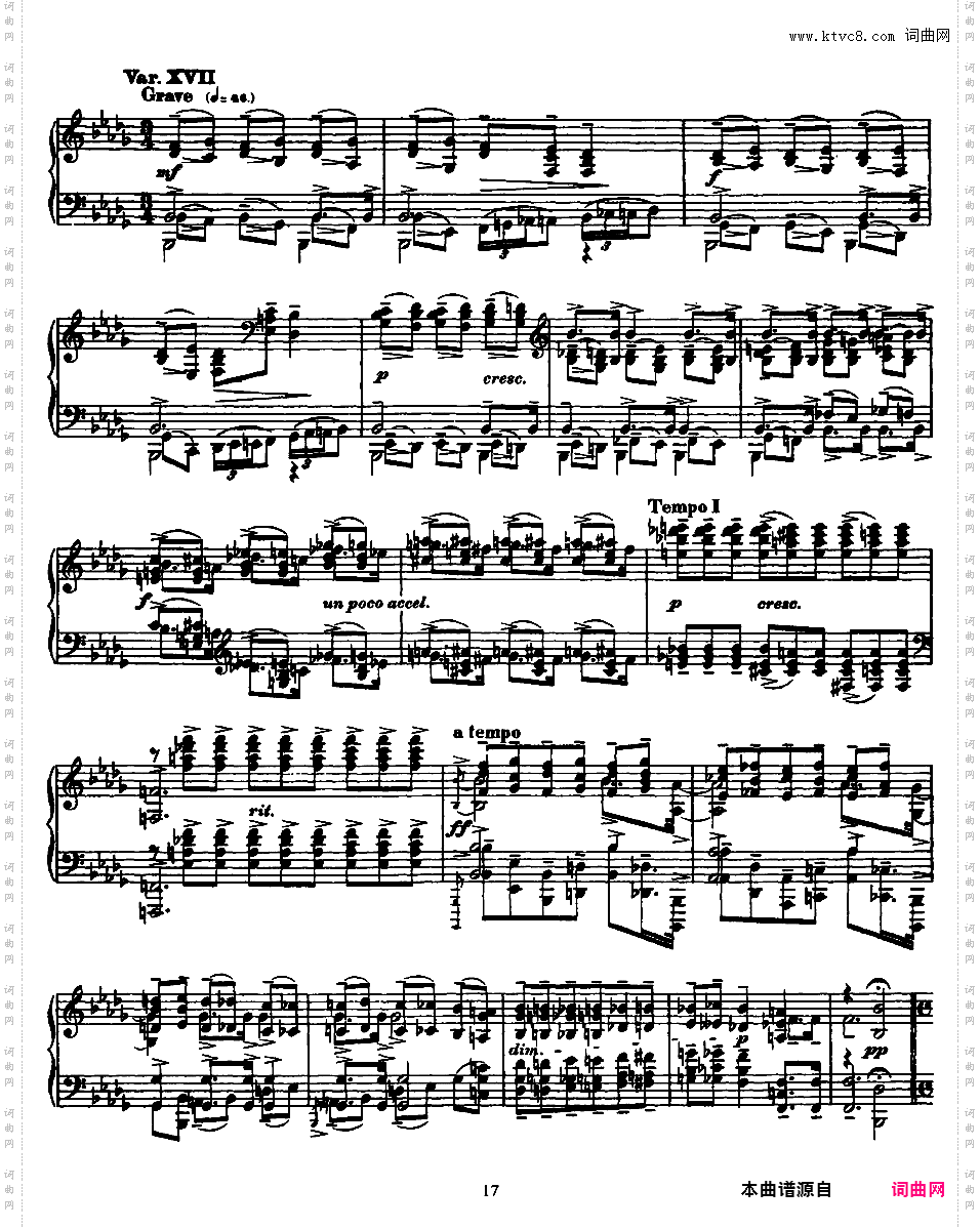 肖邦主题变奏曲 Op·22