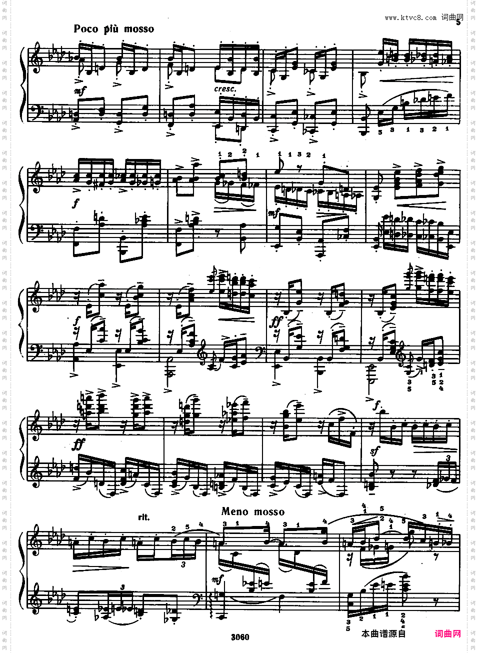 瓦西里·拉赫玛尼诺夫主题波尔卡 Polka De W·R·