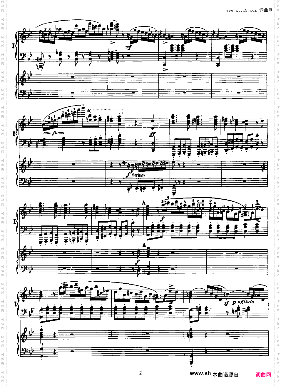 g小调第一钢琴协奏曲 Piano Concerto No·1 in g Minor Op·25