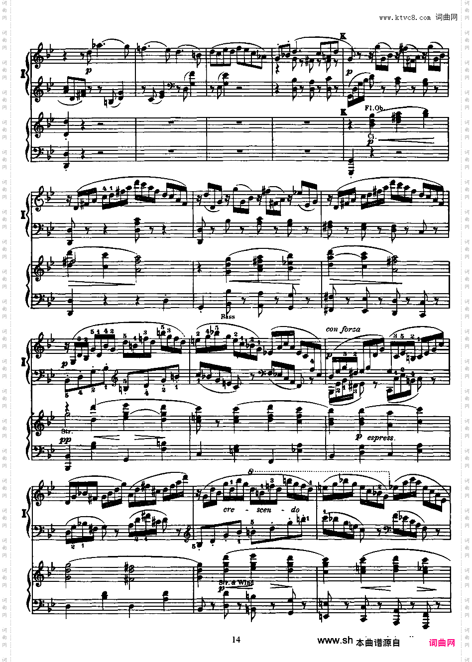 g小调第一钢琴协奏曲 Piano Concerto No·1 in g Minor Op·25