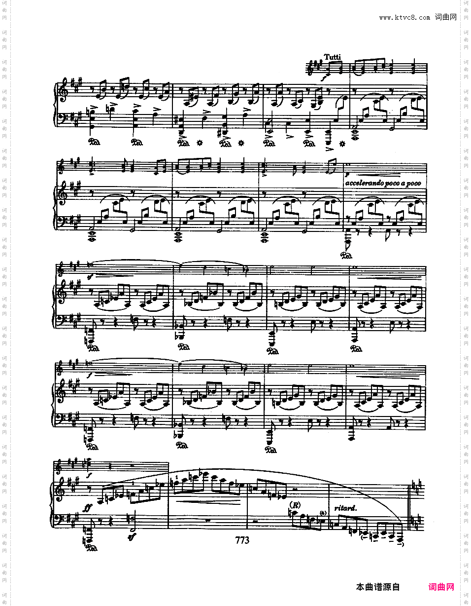 a小调钢琴协奏曲 Piano Concerto in a Minor Op·54
