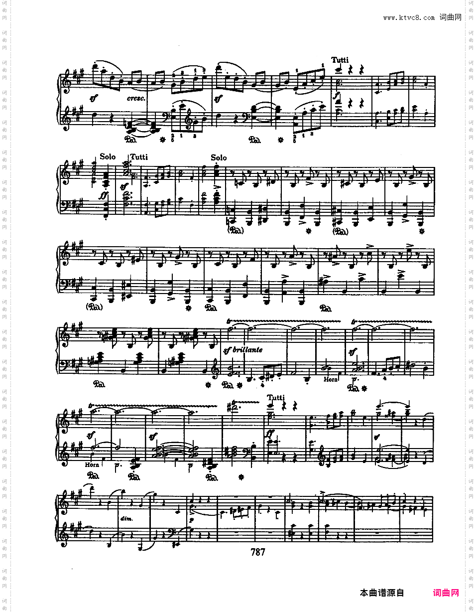 a小调钢琴协奏曲 Piano Concerto in a Minor Op·54