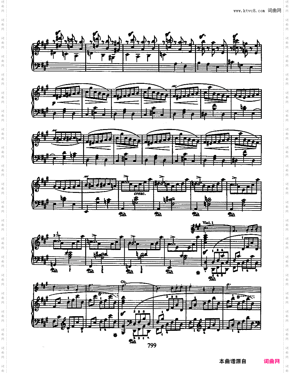 a小调钢琴协奏曲 Piano Concerto in a Minor Op·54