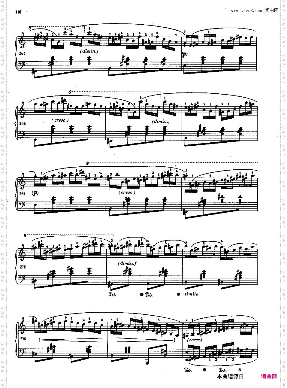 C大调双钢琴回旋曲 Op·73Chopin op73 Rondo in C solo Paderewski ed·独奏版