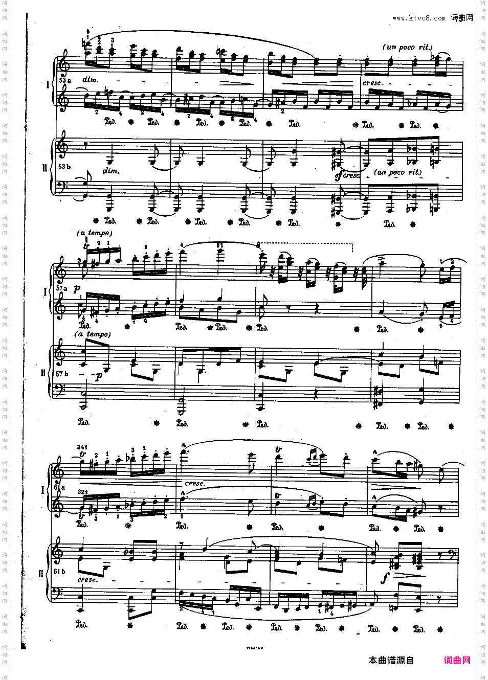 C大调双钢琴回旋曲 Op·73Chopin op73b Rondo in C two pianos双钢琴版